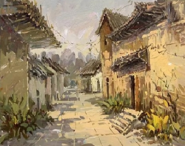 教师色彩作品